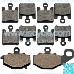 Front & Rear Brake Pads for Kawasaki ZX6R ZX-6R Ninja ZX636 2003 2004 2005 2006