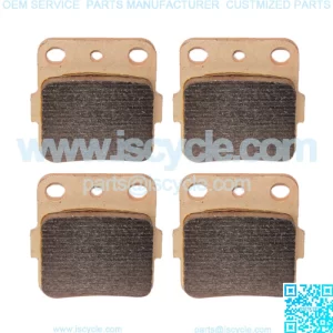 Front & Rear Brake Pads for Kawasaki ZX10R ZX-10R Ninja ZX1000 2004 2005 06 2007