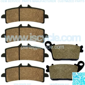 Front And Rear Brake Pads for Suzuki GSX1300R GSX 1300R Hayabusa 2013-2017