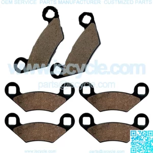 Brake Pads for Kawasaki ZX636 Ninja ZX-6R 2003-2006 Rear Motorcycle Pads