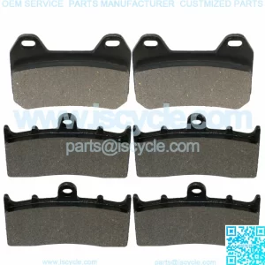 Rear Brake Pads for Suzuki 69100-02821 69100-02822 / RM80 RM85 RM85L