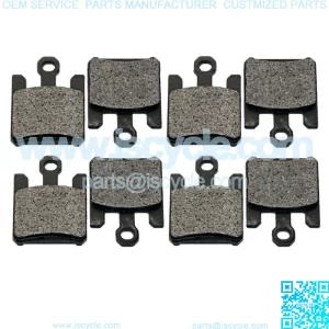 Rear Brake Pads for Yamaha Raptor 700 YFM700R 2006-2012