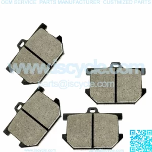 Front & Rear Brake Pads for Yamaha XVS1300 Stryker 1300 2011 2012