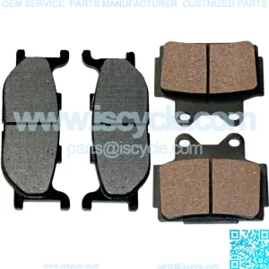 Front Rear Brake Pads for Harley Davidson Flstc Heritage Softail Classic 1989-99