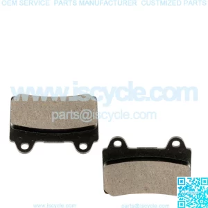 Front Rear Brake Pads for Kawasaki VN1600 Vulcan 1600 Nomad 2005-2008 Front Pads