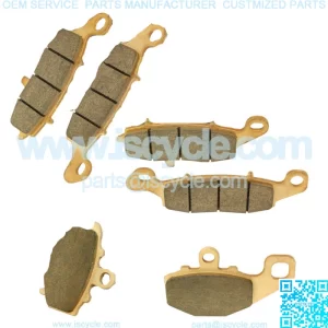 Front and Rear Brake Pads for Kawasaki VN900 Vulcan 900 Custom 2006-2019