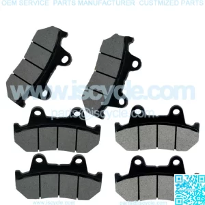 Front Rear Brake Pads for Arctic Cat Prowler Xt 700 2008-2014 / Xtz 1000 2009-14