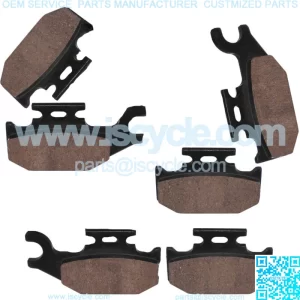 for Yamaha TTR125 TT-R125L LE E 2000-2020 Front Brake Pads & Rear Brake Shoes