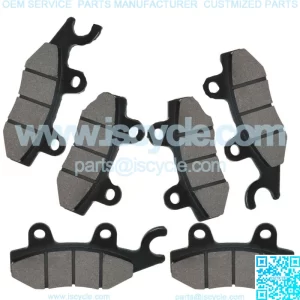 Front Rear Brake Pads for Polaris Ranger 570 2014-2020 Except Full size and Crew