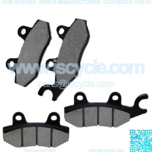 Rear Brake Disc Rotor w/ Pads for Polaris Sportsman 500 4x4 1996 1997 Except 6x6