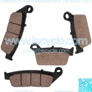Front Rear Brake Pads for Polaris Big Boss 500 6X6 1998 1999 2000