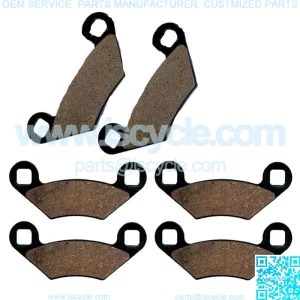 Rear Brake Pads for Polaris Sportsman 700 / 700 EFI 2002-2007 / 2202414