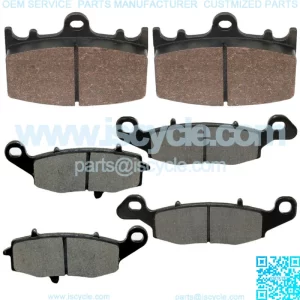 Brake Pads for Polaris Sportsman 400 2001 2002 Front Rear Brakes