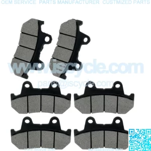 Brake Pads for Arctic Cat 650 4X4 V2 V-Twin 2004-2011 Front Rear Brakes