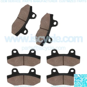 Front Rear Brake Pads for Harley Davidson Xl883 Xl 883 Sportster 883 2004-2013