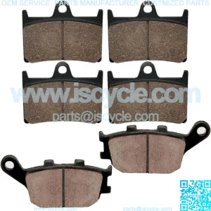 Front And Rear Brake Pads for Harley Davidson Xlh883 Sportster 883 1988-1999