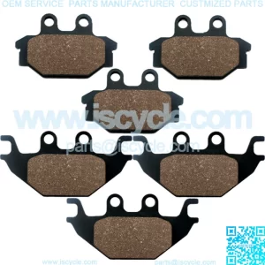 Front and Rear Brake Pads for Hyonsung GT250 GT 250 2004-2015