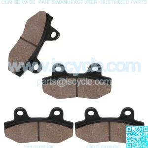 Front & Rear Brake Pads for Kawasaki ZX7R ZX-7R Ninja ZX750 1996-2003