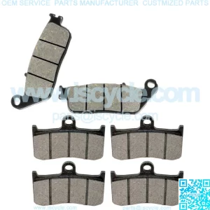 Front Rear Brake Pads for Polaris Sportsman 500 HO 4X4 2003-2009