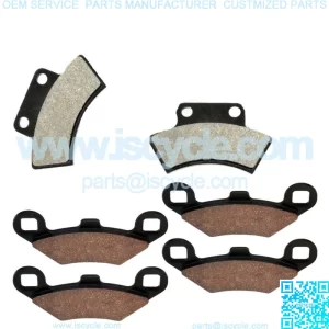 Brake Pads for Kawasaki Prairie 700 KVF700 KFX700 4X4 Front Brakes 2004-2009