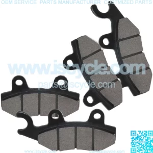 Front and Rear Brake Pads for Suzuki RMZ250 RM-Z250 2004-2017