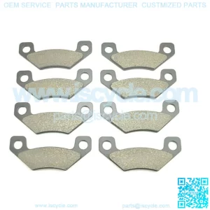 Front Rear Brake Pad for John Deere Xuv Gator 620I Gas/Xuv Gator 850D Diesel (For: John Deere Gator CS)