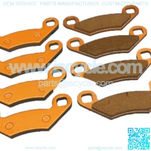 Front And Rear Brake Pads For John Deere 4x2 4x4 Gator Hpx Diesel After 090000 (For: John Deere Gator CS)