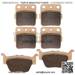 Brake Pads for Honda 420 TRX420FA TRX420FPA Fourtrax Rancher Front Rear 09-17 (For: Honda)