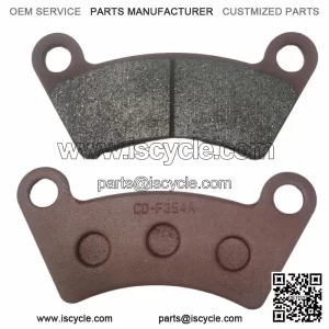 Rear Brake Pads For Buyang Feishen JCL FA D300 G300 H300 260CC 300CC ATV Parts