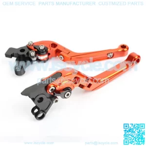 CNC Aluminum Motorcycle Brake Lever With Adjustment