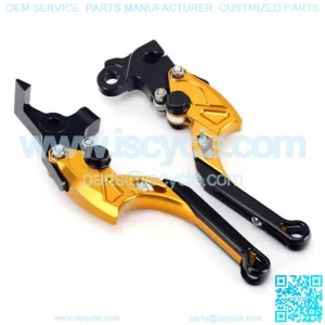 Anodized Aluminum Motorcycle Clutch Lever With Six Adjustment