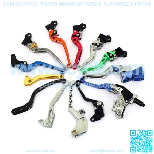 CNC Billet Aluminum Adjustable Motorcycle Brake Clutch Levers