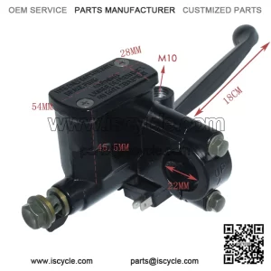 Handlebar front right master brake cylinder