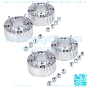 ATV 4x110 Wheel Spacers 2 Inches with 10x1.25 Studs, Compatible with Polaris Kawasaki Yamaha Rhino Grizzly Suzuki, 4pcs