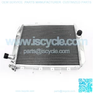 Custom Motorcycle Aluminum Water Cooling Radiator For Kawasaki