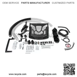 Relocator radiator with snorkels Yamaha Grizzly 700 2007-2015