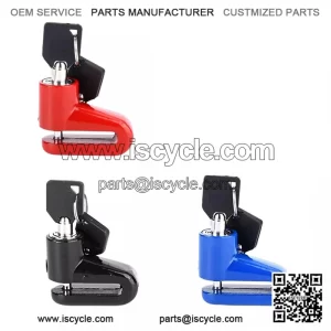 Anti Theft Disc Brake Rotor Wheel Lock For Scooter Bike Bicycle Motorcycle NEW