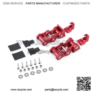 07-17 Wrangler JK hood lock #red