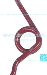 Red Brake Shoe Return Spring (10 per package) - 1977-1981