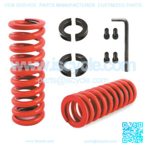 Yamaha G14, G16, G19, G20, G22, G29 Red Heavy Duty Rear Shock Coil Spring Kit