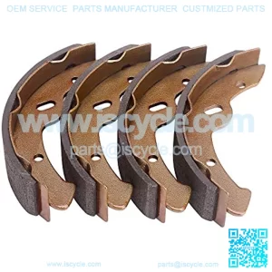 Golf Cart Brake Shoes for EZGO TXT 1997-2009.5, EZGO RXV Gas 2008-up, Workhorse 1996+, Yamaha G9-G28 1994-2006, Cushman Columbia Motrec Melex etc. OEM# 27943G01 70794G01 70795G01