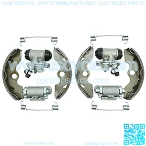Front Brake Wheel Cylinder Adjuster Brake Shoes Left&Right for Honda ATV TRX250 1997-2020 (Not Include TRX250EX/TRX250X Edition) 45370-HM8-B41 45350-HM8-B41 06450-HC4-900
