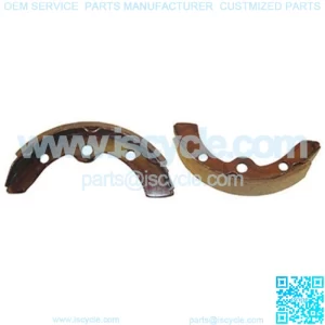 Brake Shoes - Set of 2 - Long Rear Shoe for EZGO Club Car Golf Cart