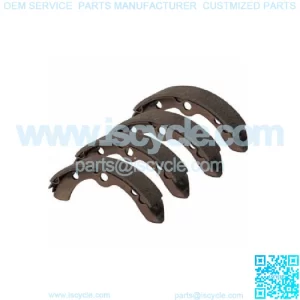 Brake Shoe Set of 4 Fits Select Club Car EZGO and Yamaha Golf Cart Models