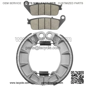 Front & Rear Brake Pads Shoes for Honda VT750C VT750C2 Shadow Ace750 98-02