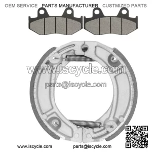 for Honda XR250R 1984 1985 1986 1987 Front Brake Pads & Rear Brake Shoes
