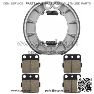 Front Pads Rear Brake Shoes for Honda TRX500F Fourtrax Foreman Es 2012 2013