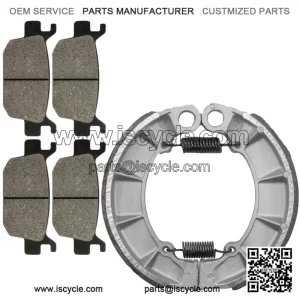 for Honda TRX500FE Fm Fourtrax Foreman 4X4 05-11 Front Rear Brake Pads Shoes