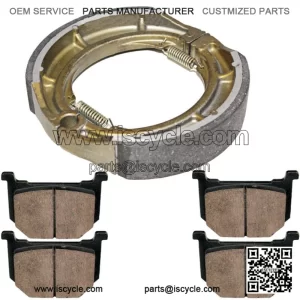 Front Brake Pads & Rear Brake Shoes for Suzuki Gv700Gl Madura 700 1985