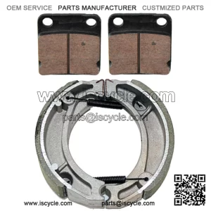 for Honda Mb5 Mb50S 1980 1981 1982 Front Brake Pads & Rear Brake Shoes